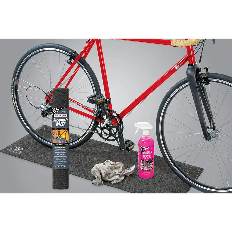 Finish Line Absorb-It Mat Floor Tool Large 36x60in