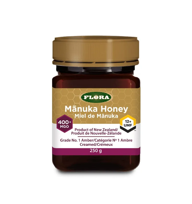 Flora Manuka Honey MGO 400 MGO, 10  UMF 250 Grams