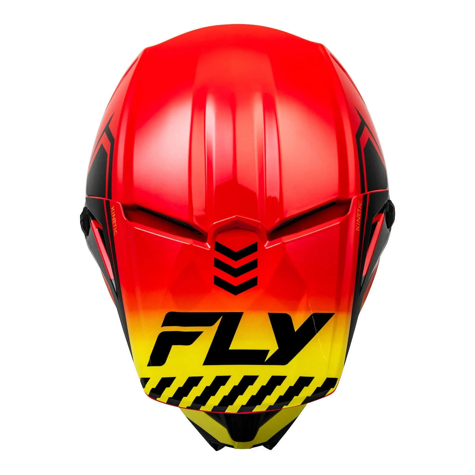 Fly Racing 2024 Kinetic Menace Helmet - Red / Black / Yellow