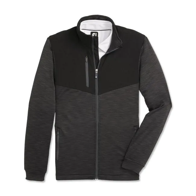 FootJoy Men's ThermoSeries Heather Brushed Back Mid-Layer