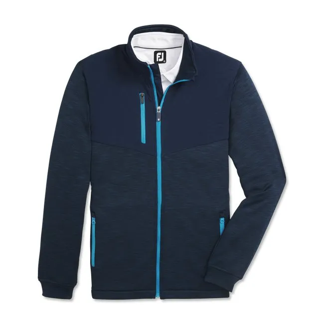 FootJoy Men's ThermoSeries Heather Brushed Back Mid-Layer