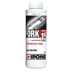 Fork Oil 15w -Medium/Hard 1L Semi Synthetic Plus Ipone (800214)