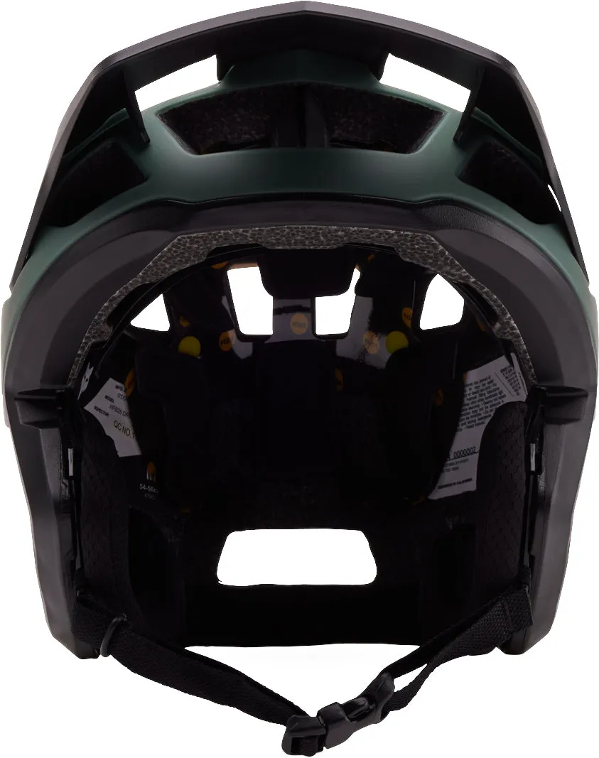 Fox DropFrame MTB Full Face Cycling Helmet - Green
