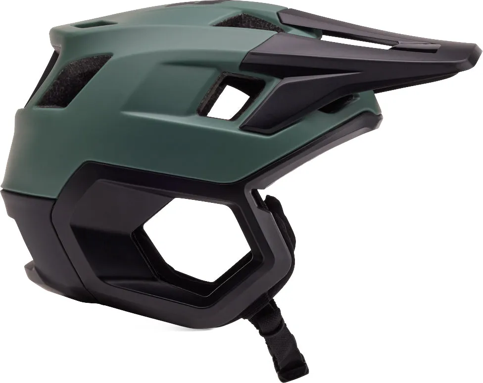 Fox DropFrame MTB Full Face Cycling Helmet - Green