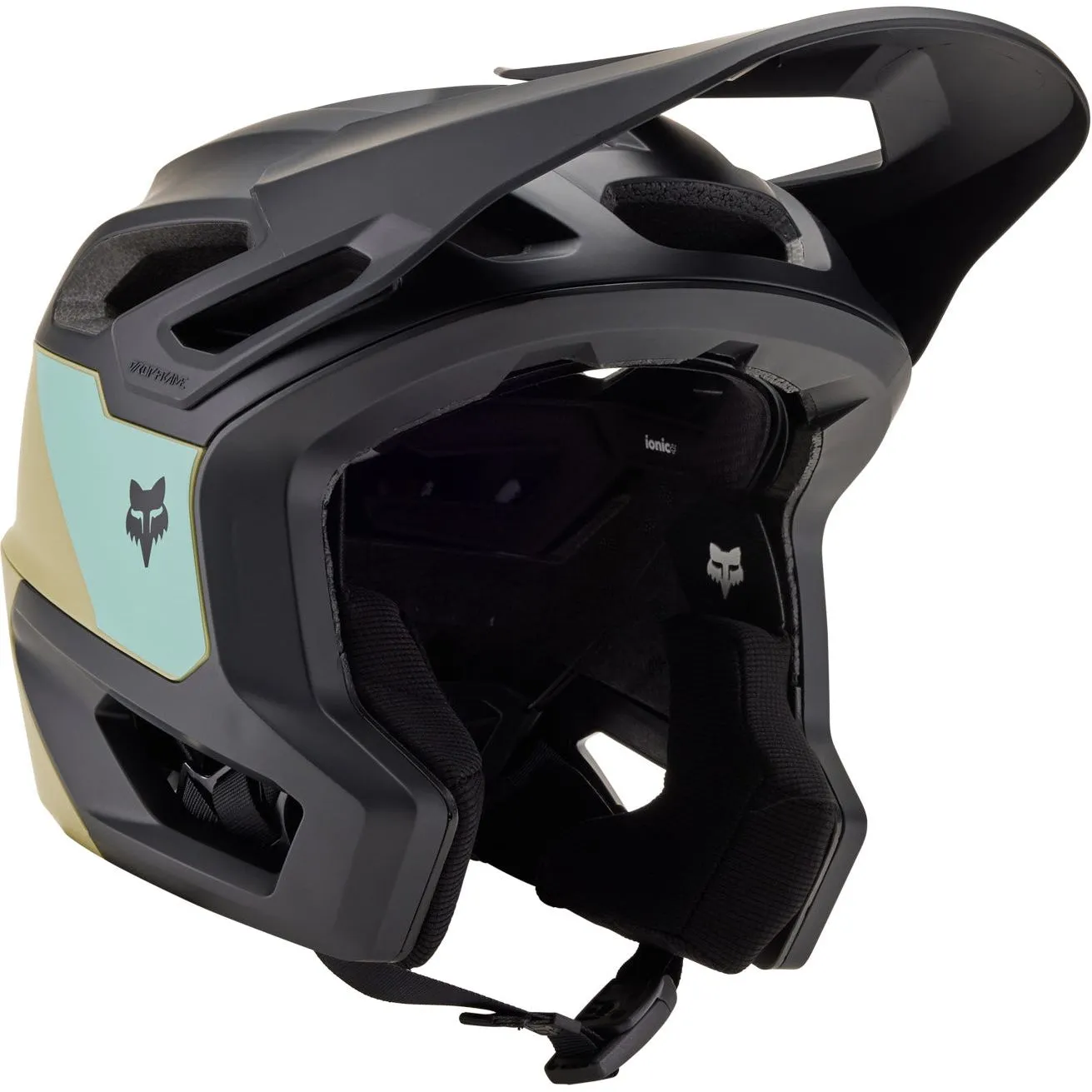 Fox Dropframe Pro MTB Full Face Cycling Helmet - Brown