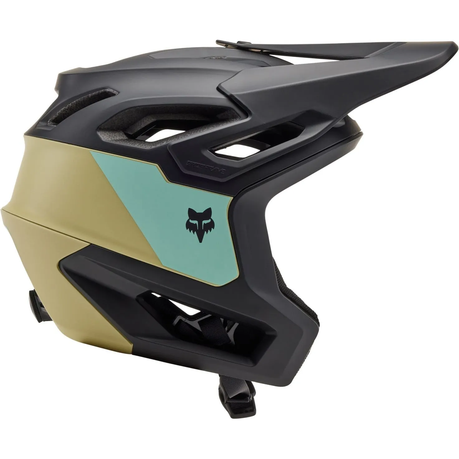 Fox Dropframe Pro MTB Full Face Cycling Helmet - Brown