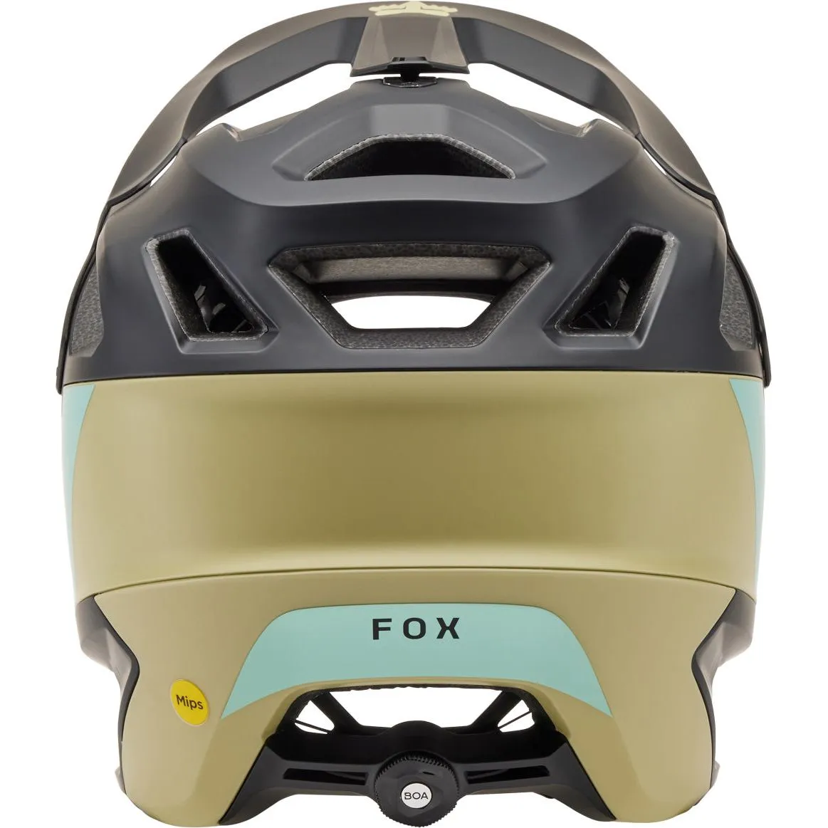 Fox Dropframe Pro MTB Full Face Cycling Helmet - Brown