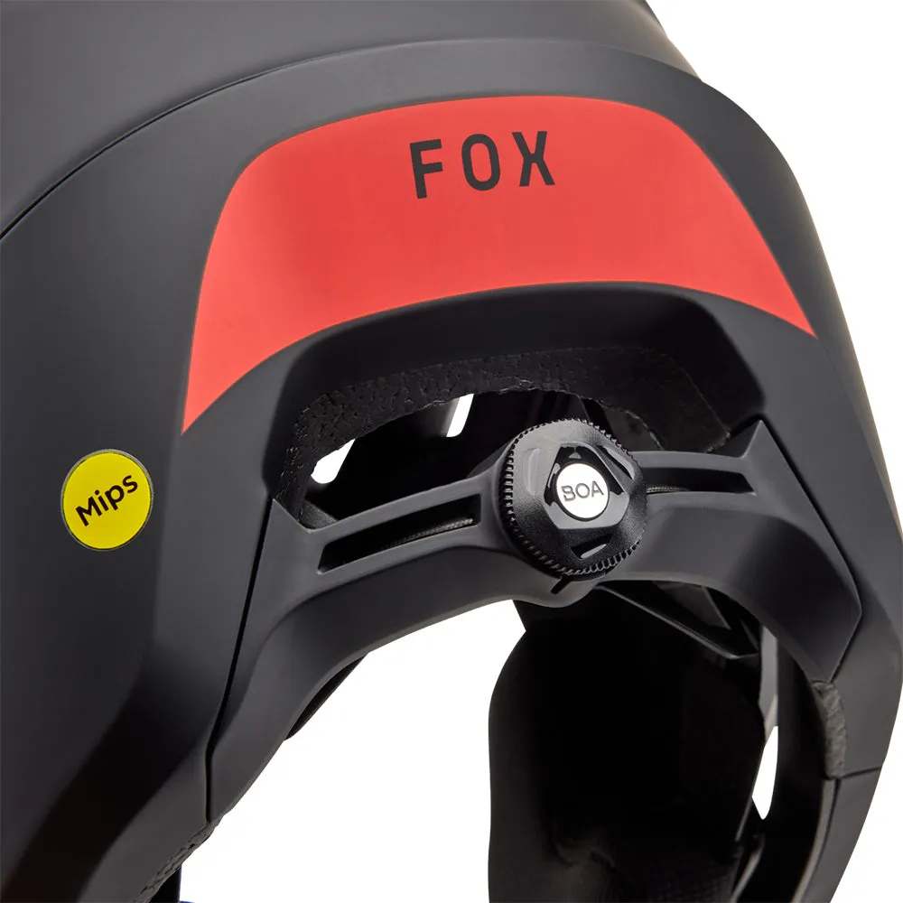 Fox Dropframe Pro Nyf Helmet Mips Ce - Black/White