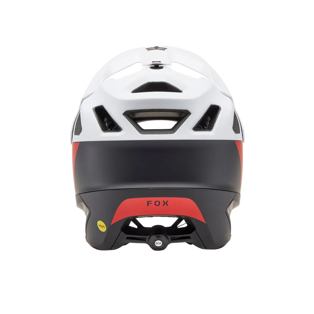 Fox Dropframe Pro Nyf Helmet Mips Ce - Black/White