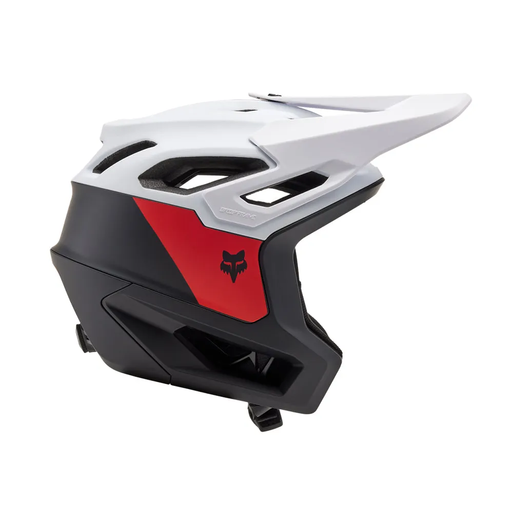 Fox Dropframe Pro Nyf Helmet Mips Ce - Black/White