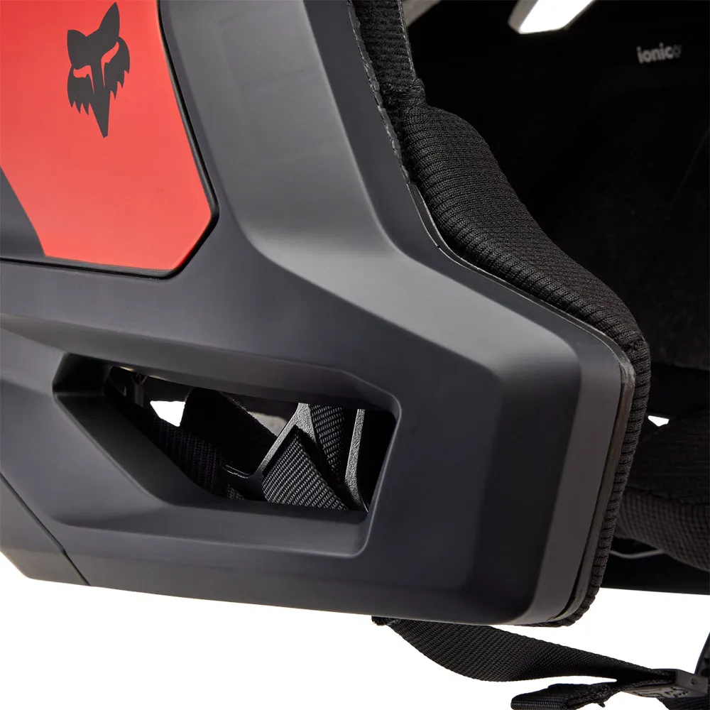 Fox Dropframe Pro Nyf Helmet Mips Ce - Black/White