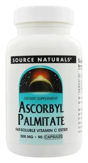 Fuente Naturals – Ascorbyl Palmitate grasa, 021078016168, 1