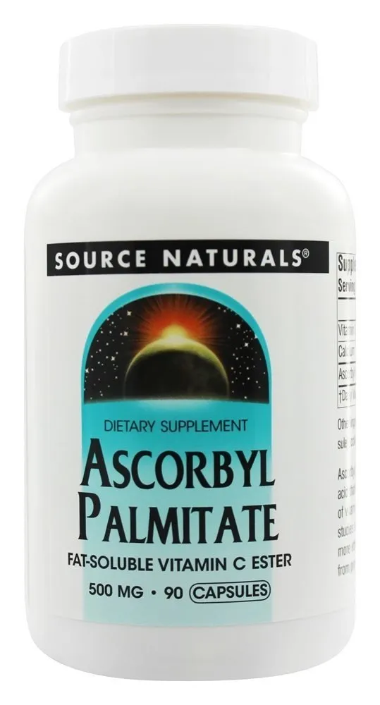 Fuente Naturals – Ascorbyl Palmitate grasa, 021078016168, 1