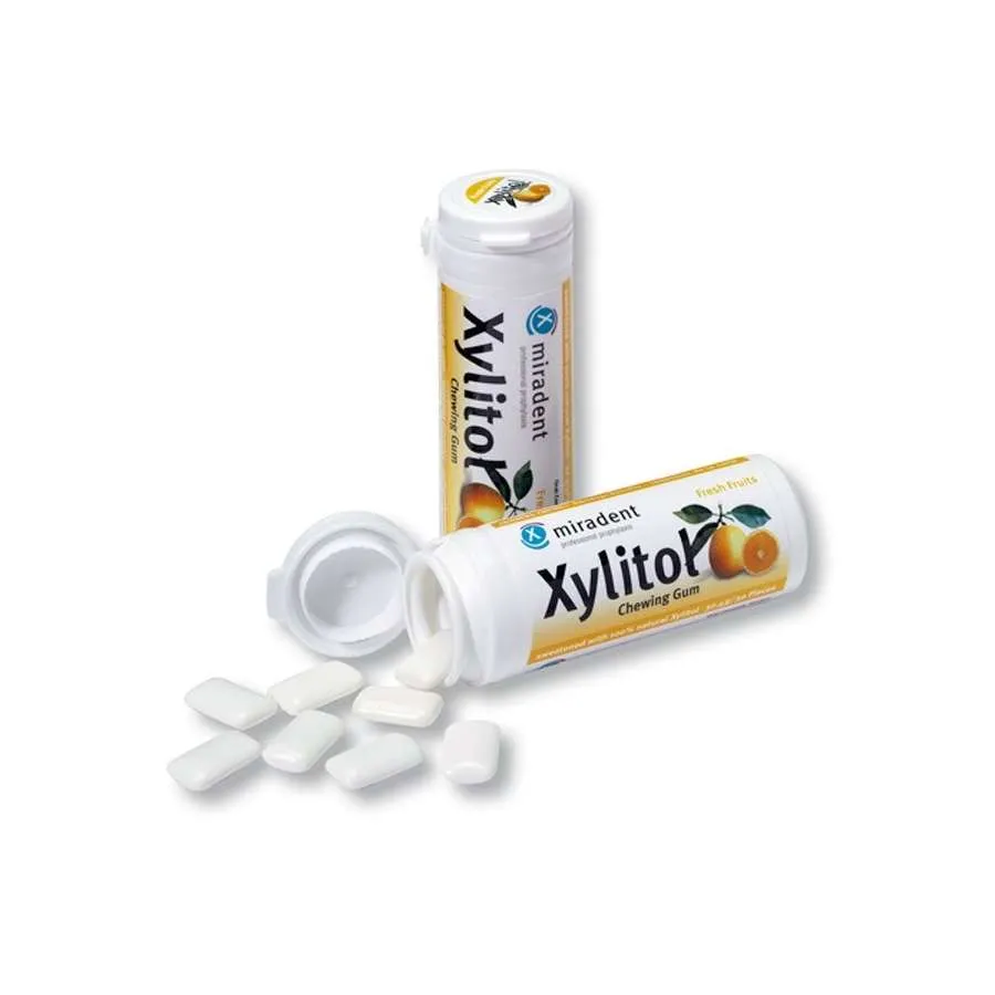 Good Health Naturally Miradent Xylitol Gum Fresh Fruits 12 x 30's