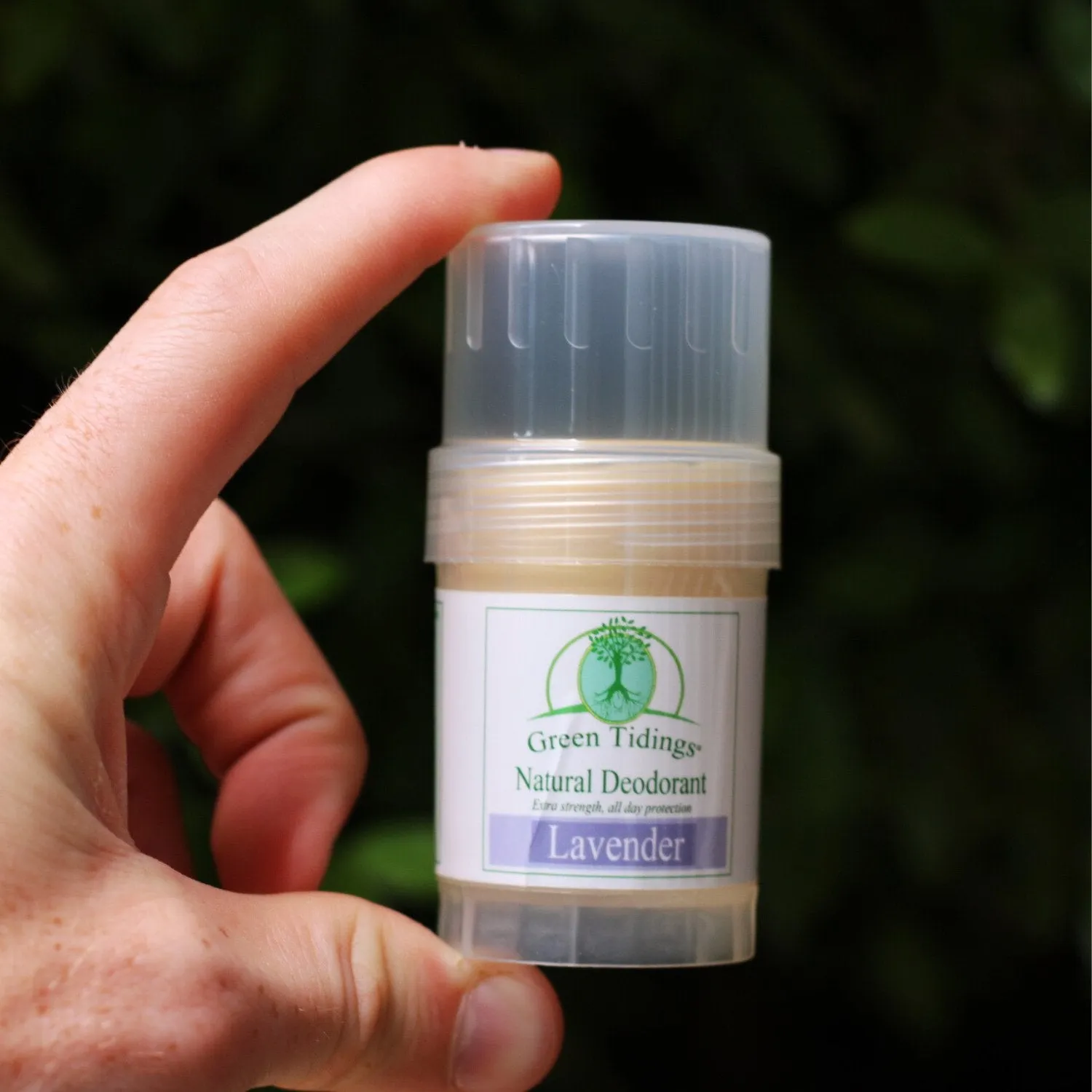Green Tidings All Natural Deodorant- Lavender, 1 Ounce