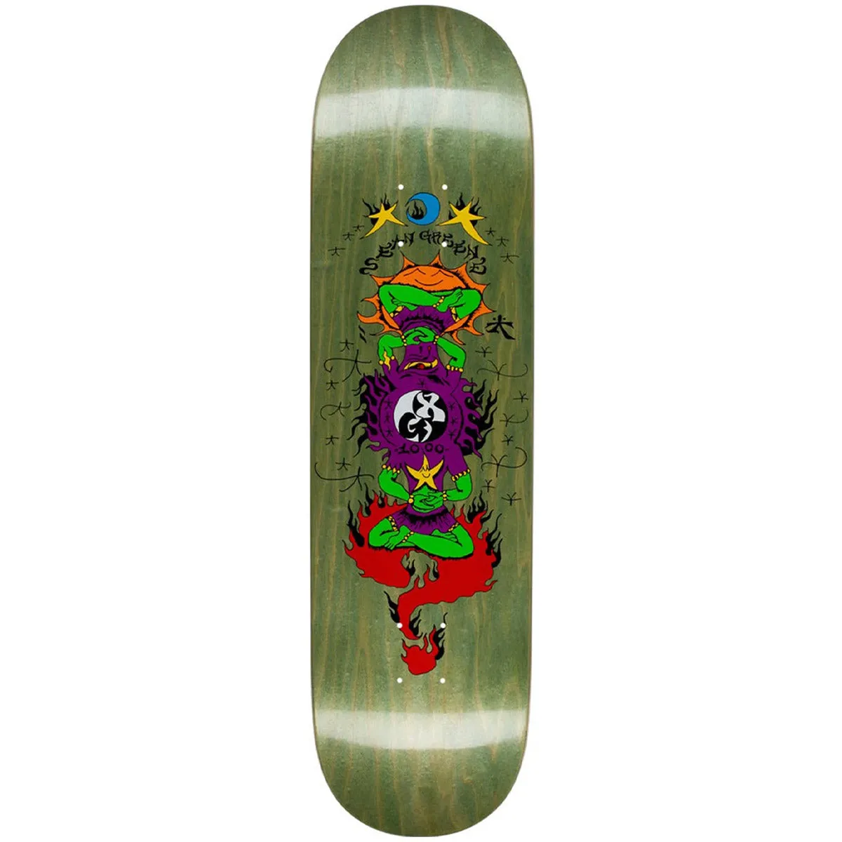 GX1000 - Sean Greene Burning Breath 8.375 Skateboard Deck