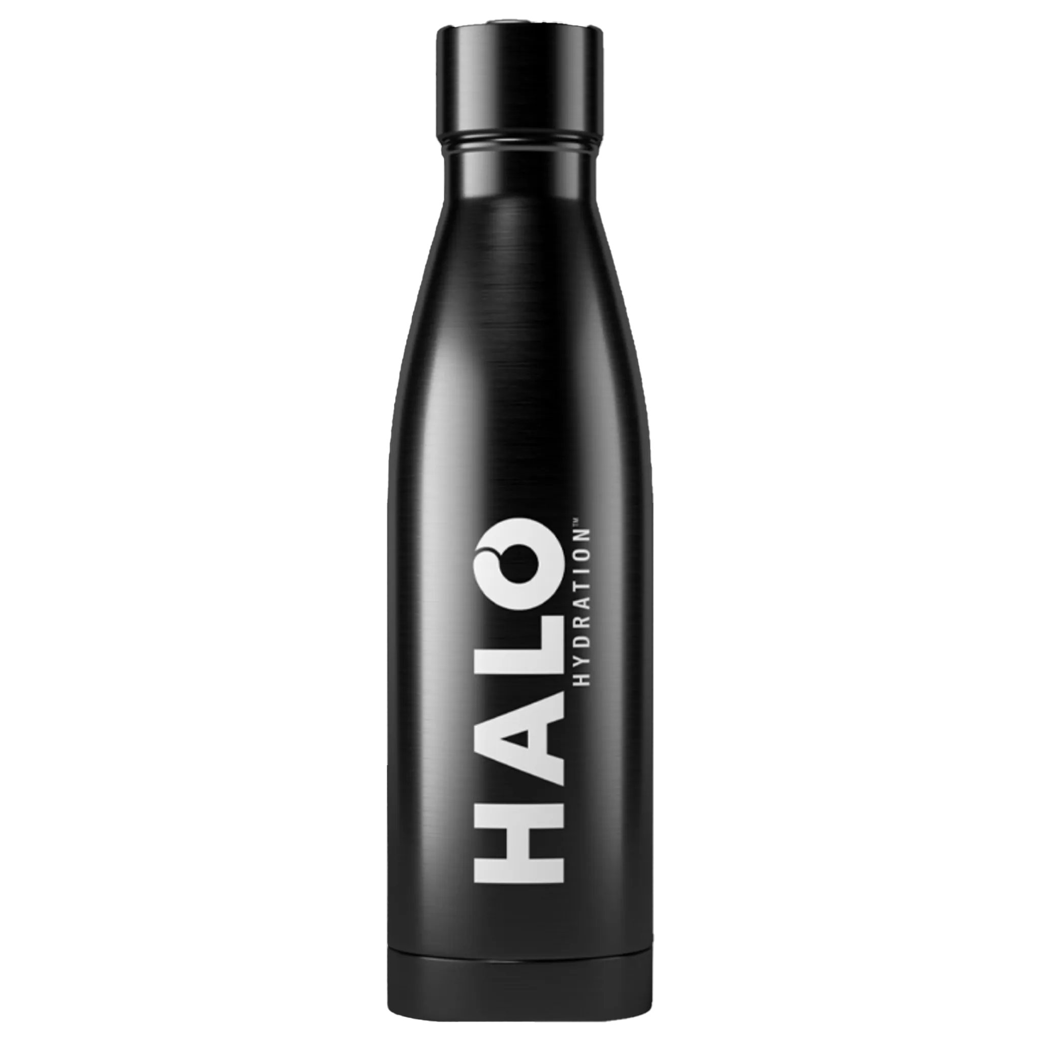 Halo Hydration Water Bottle Black