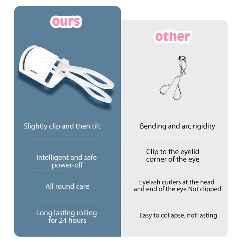 HEATED EYELASH CURLER