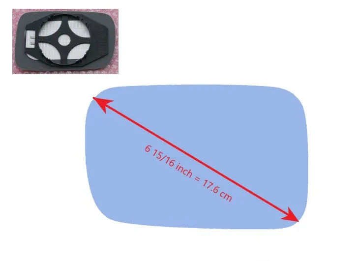Heated Mirror Glass for BMW 745LI 2002 - 2005