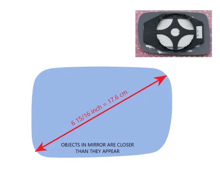 Heated Mirror Glass for BMW 760LI 2003 - 2008