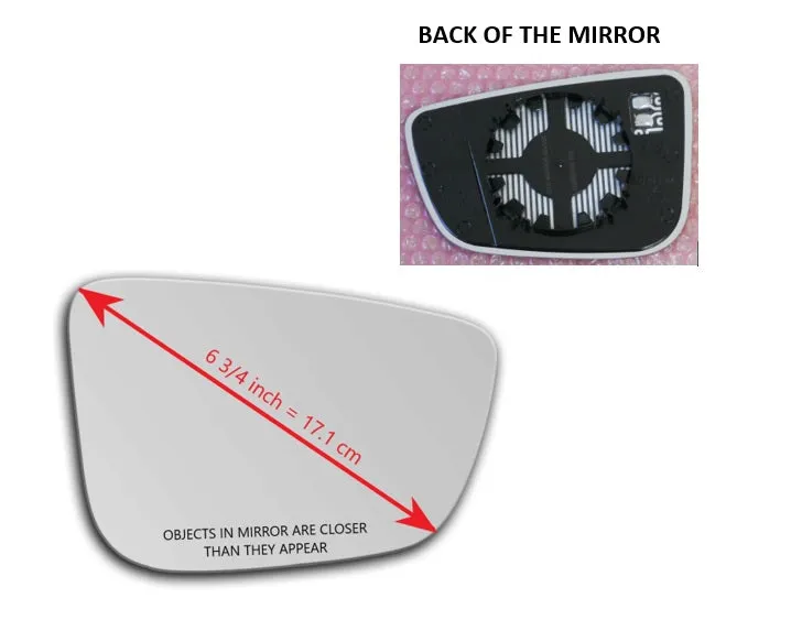 Heated Mirror Glass Similar to OEM for BMW M5 2018 - 2022
