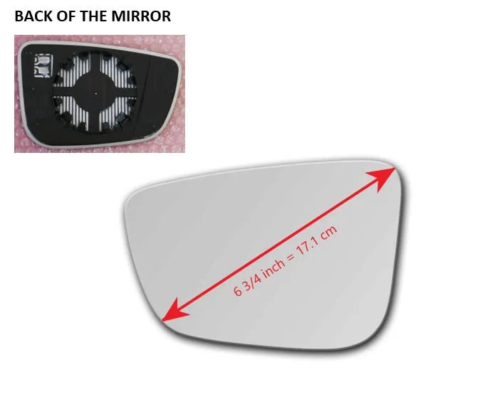 Heated Mirror Glass Similar to OEM for BMW M5 2018 - 2022