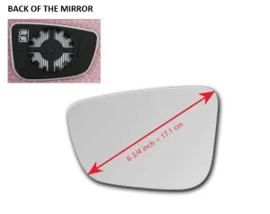 Heated Mirror Glass Similar to OEM for BMW M5 2018 - 2022