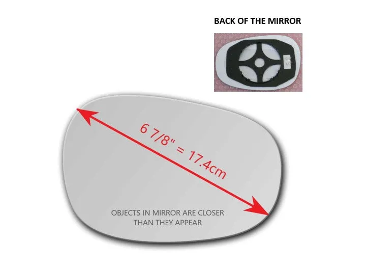 Heated Mirror Glass With Plastic Backing Plate Attached for BMW E90 E91 E92 E93 328i 2009 - 2013