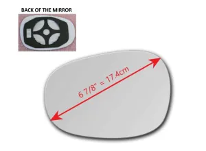 Heated Mirror Glass With Plastic Backing Plate Attached for BMW E90 E91 E92 E93 328i 2009 - 2013