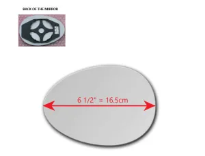 Heated Mirror Glass With Plastic Backing Plate Attached  for MINI Coupe 2012 - 2015