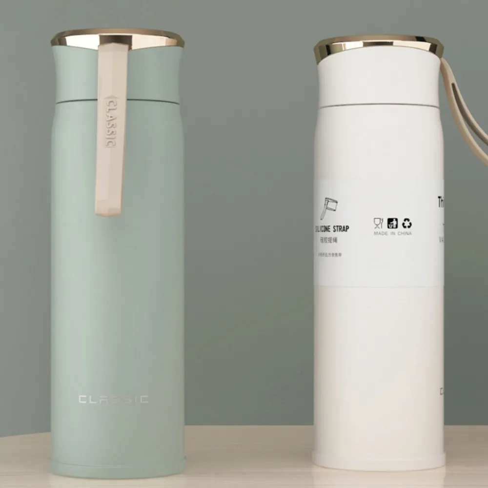 Homlly Tarsla Double Insulated  Travel Tumbler Gold Cap (450ml)