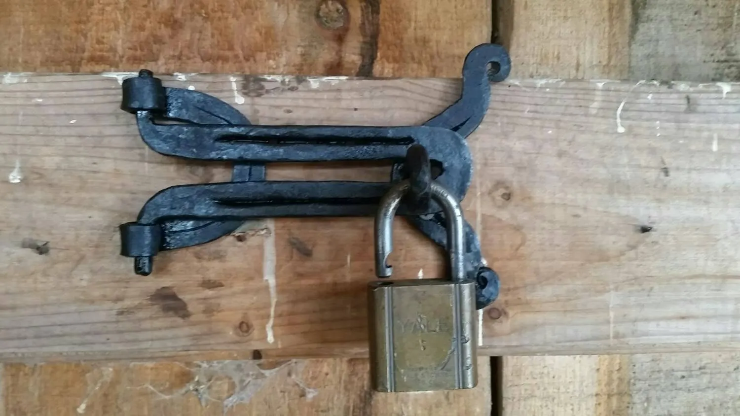 Horse Shoe Swivel Hasp Hinge