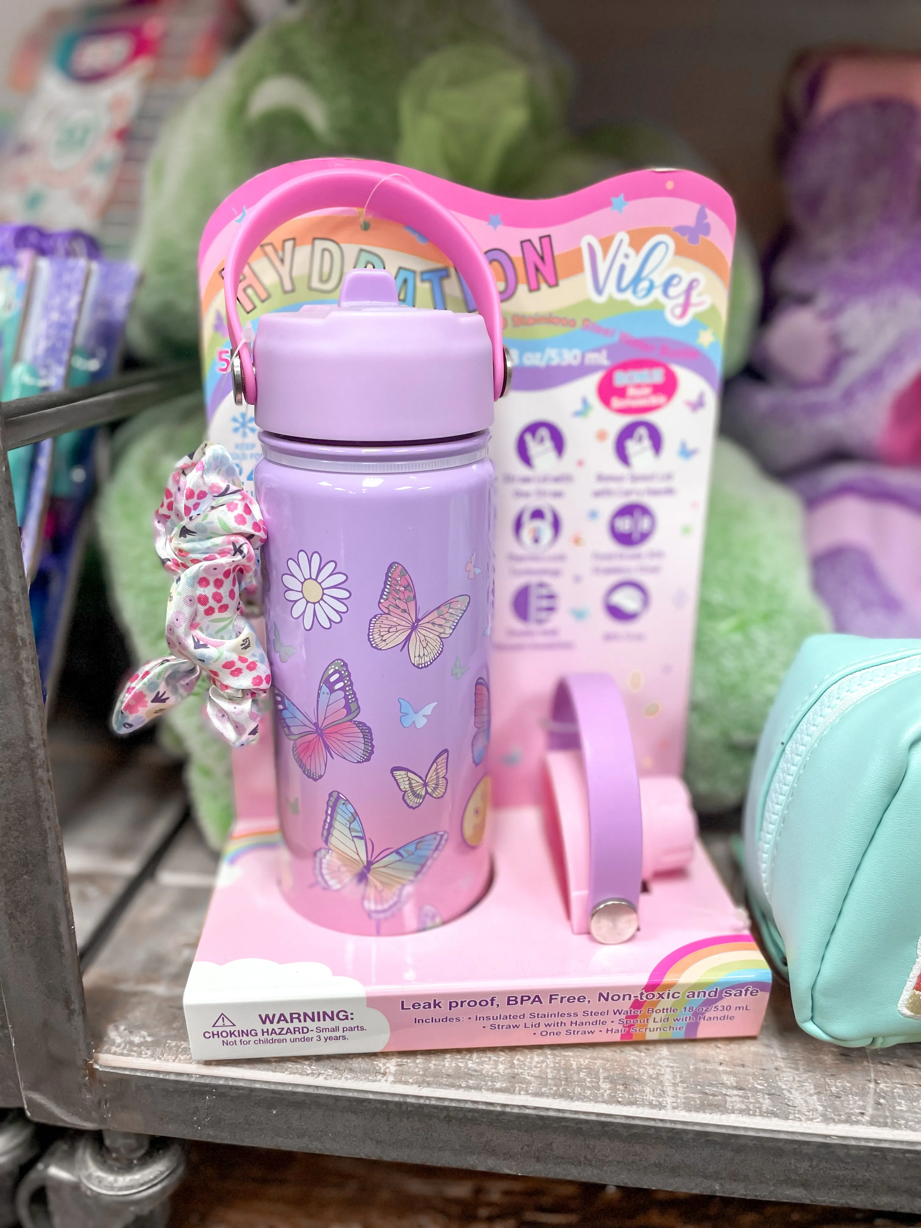 Hydration Vibes Insulated Water Bottle