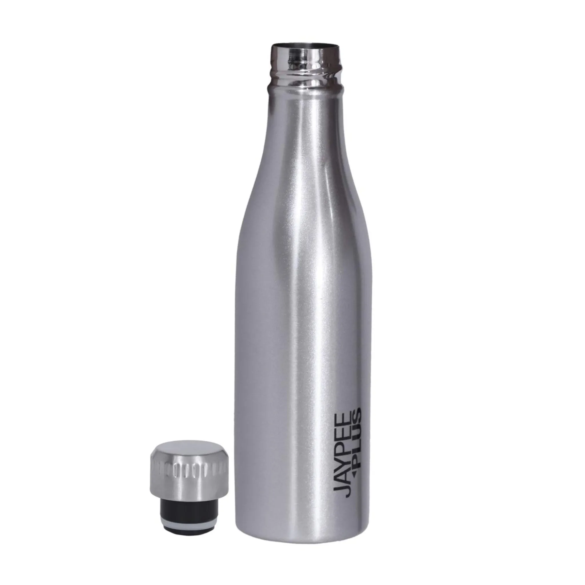 Jaypee Plus Sierra 500 Stainless Steel Water Bottle, 500 ml, Metallic