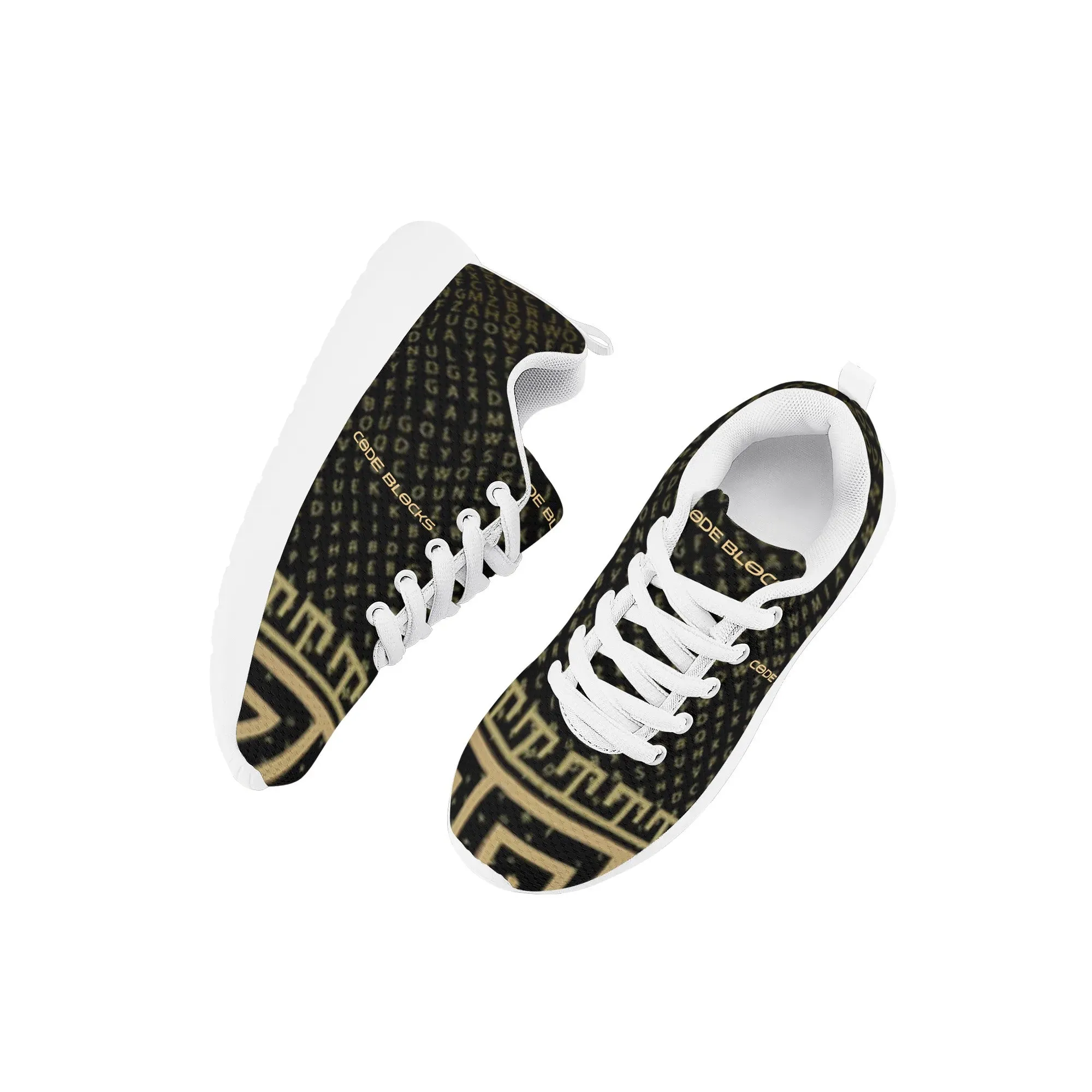 Kids Lace-up Athletic Sneakers