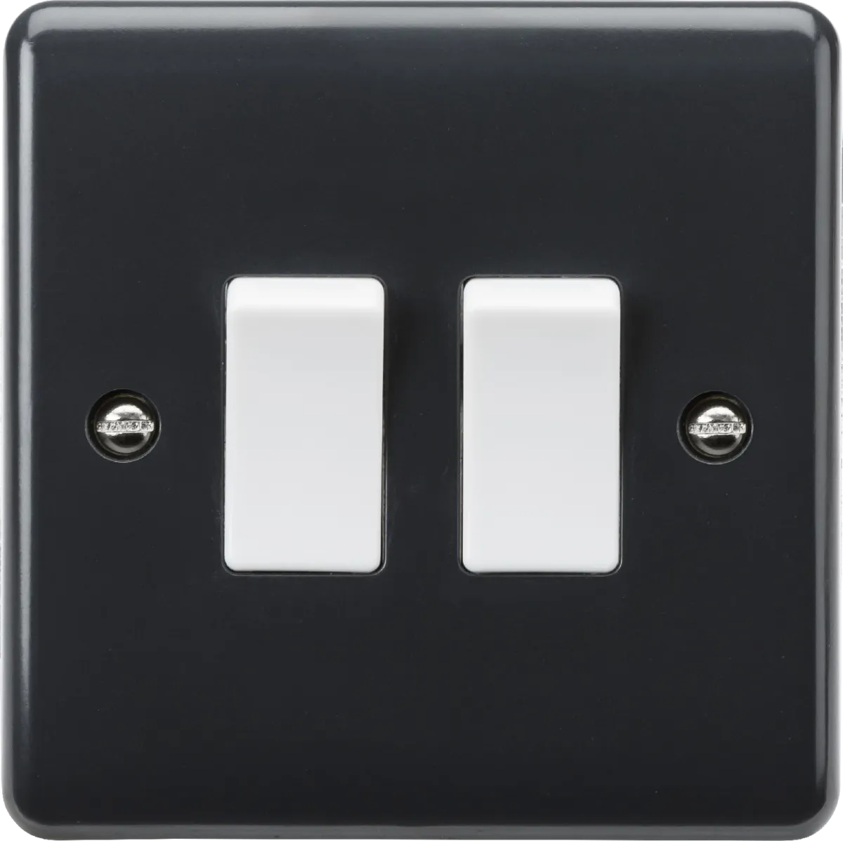 Knightsbridge PM3000 Part M 10AX 2G 2-Way Plate Switch