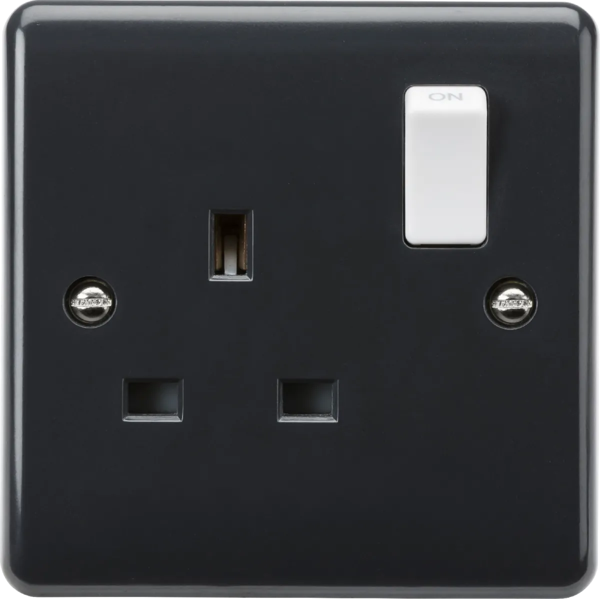 Knightsbridge PM7000 Part M 13A 1G DP Switched Socket with White Rocker