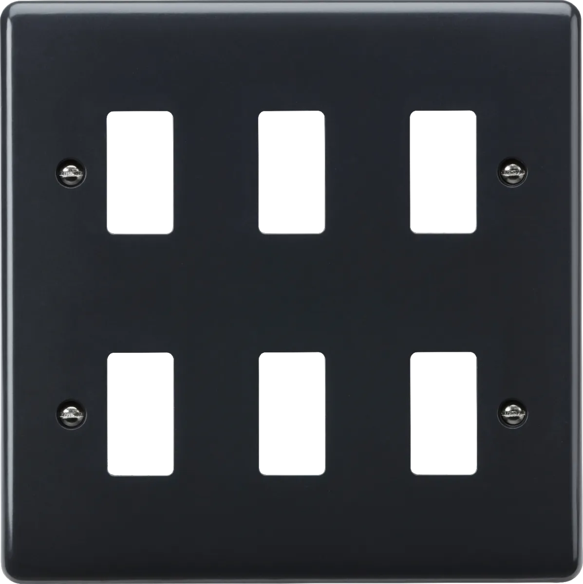 Knightsbridge PMG6 Part M 6G Grid Faceplate