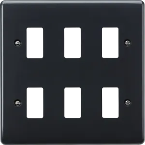 Knightsbridge PMG6 Part M 6G Grid Faceplate