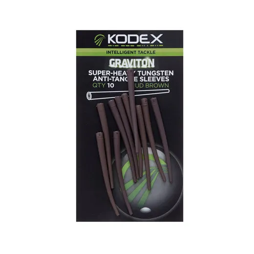 KODEX Graviton Super-Heavy Tungsten Anti-Tangle Sleeves (10pc pkt)