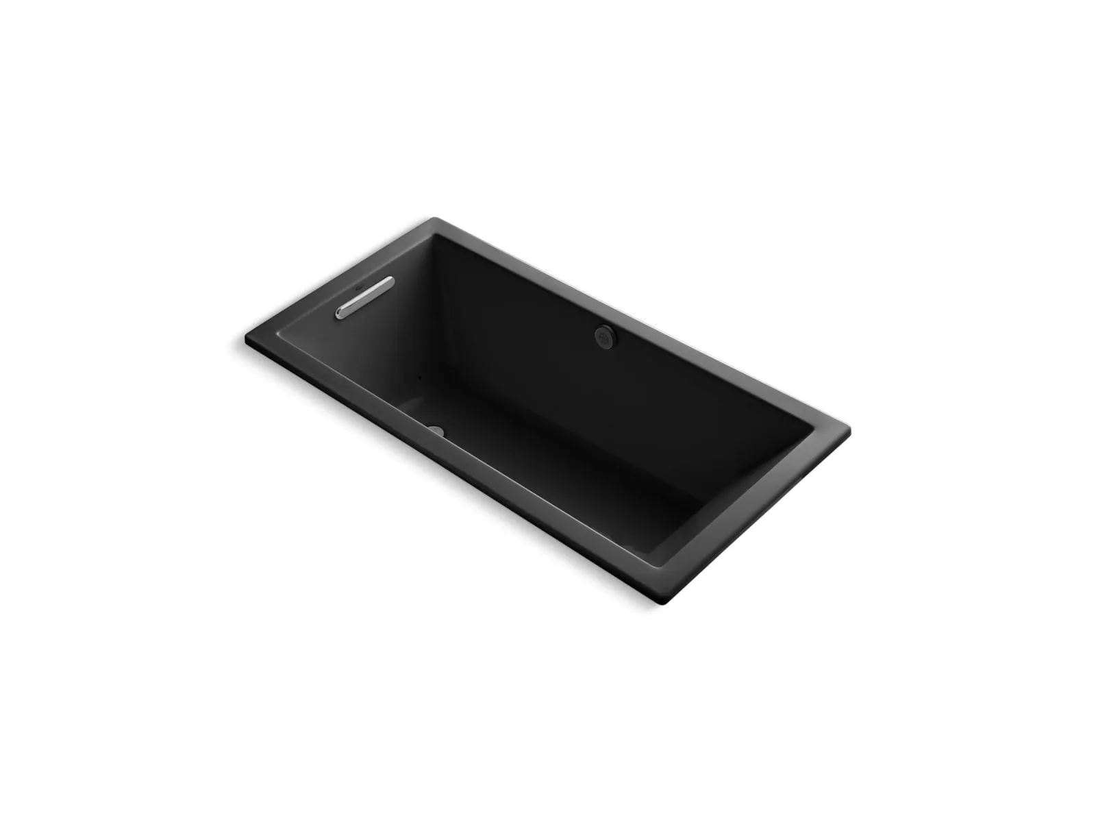 KOHLER K-1167-GHW Underscore 60" x 30" drop-in Heated BubbleMassage air bath
