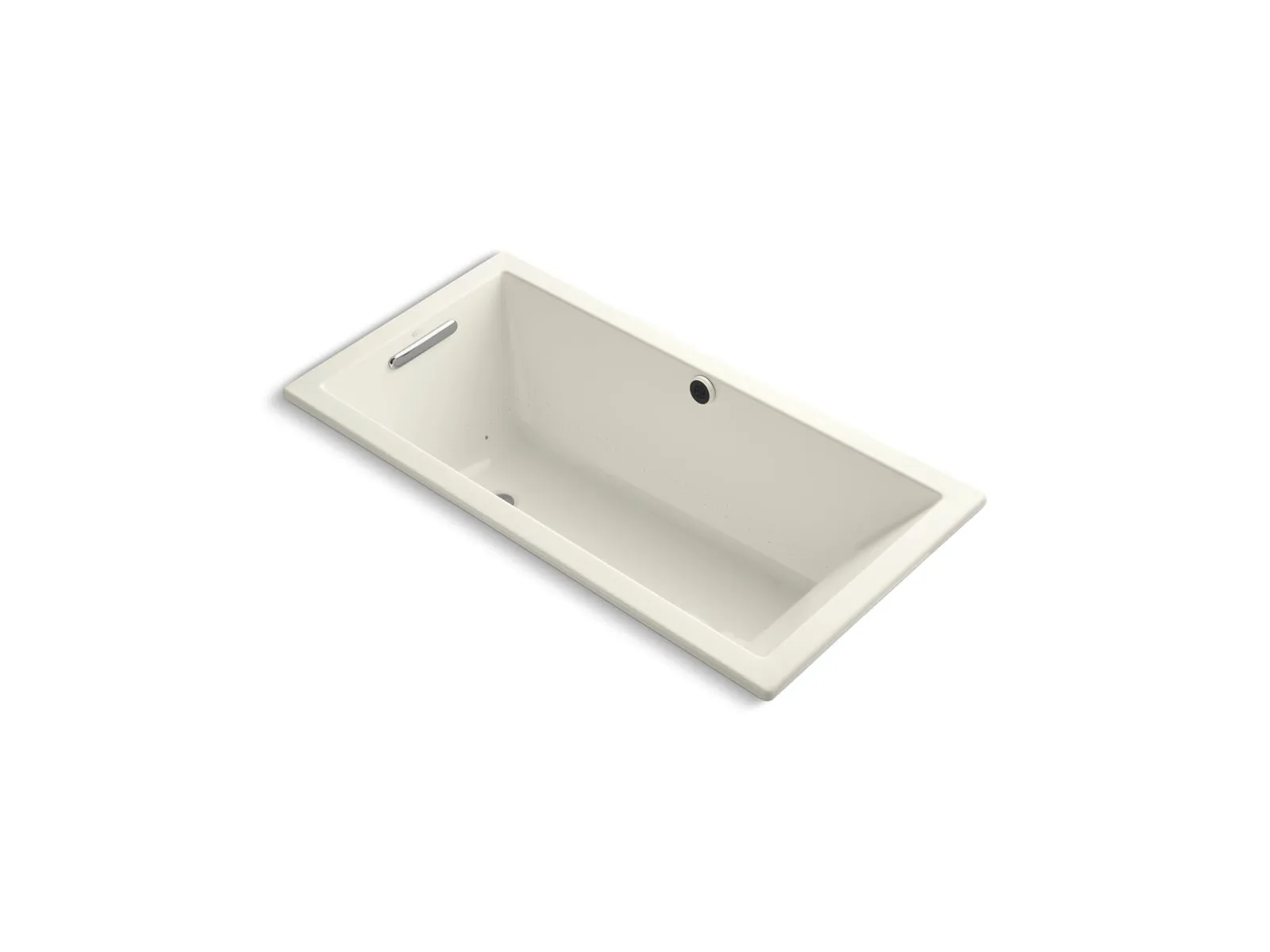 KOHLER K-1167-GHW Underscore 60" x 30" drop-in Heated BubbleMassage air bath