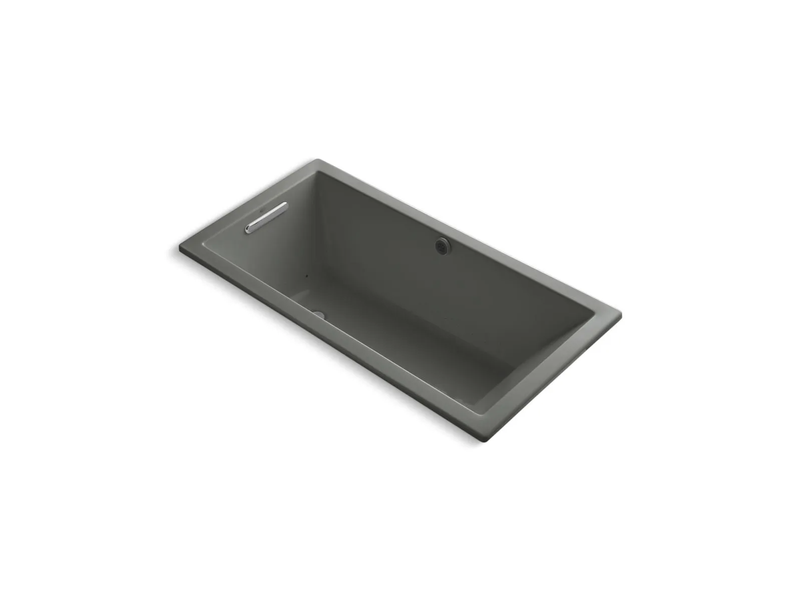 KOHLER K-1167-GHW Underscore 60" x 30" drop-in Heated BubbleMassage air bath