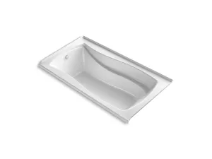KOHLER K-1224-GHLW Mariposa 66" x 36" alcove Heated BubbleMassage air bath with Bask heated surface, left drain