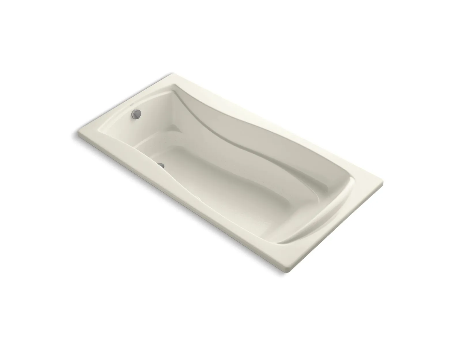KOHLER K-1257-GH Mariposa 72-1/4" x 36-1/4" drop-in Heated BubbleMassage air bath