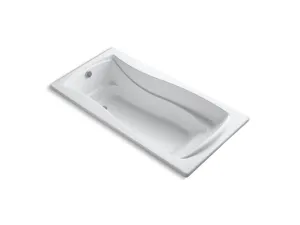 KOHLER K-1257-GH Mariposa 72-1/4" x 36-1/4" drop-in Heated BubbleMassage air bath