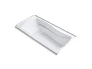 KOHLER K-1257-GHRF Mariposa 72" x 36" alcove Heated BubbleMassage air bath, right drain