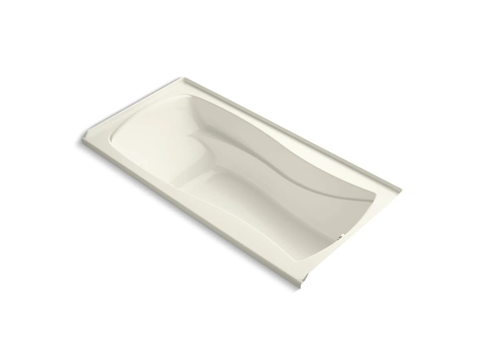 KOHLER K-1257-GHRW Mariposa 72" x 36" alcove Heated BubbleMassage air bath with Bask heated surface, right drain