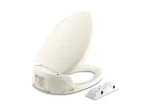 KOHLER K-4744 C3-201 Quiet-Close nightlight elongated bidet toilet seat