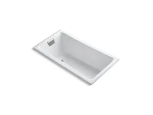 KOHLER K-852-GH0 Tea-for-Two 60" x 32" drop-in Heated BubbleMassage air bath